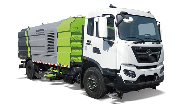 Rengøring af fejevogn